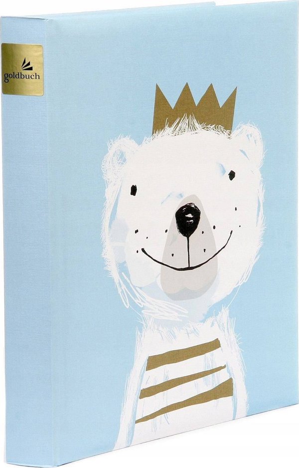 Goldbuch Album GOLDBUCH 27257 Fortuna blue corner/splits 30x31 cm 60 pages| white sheets [V]