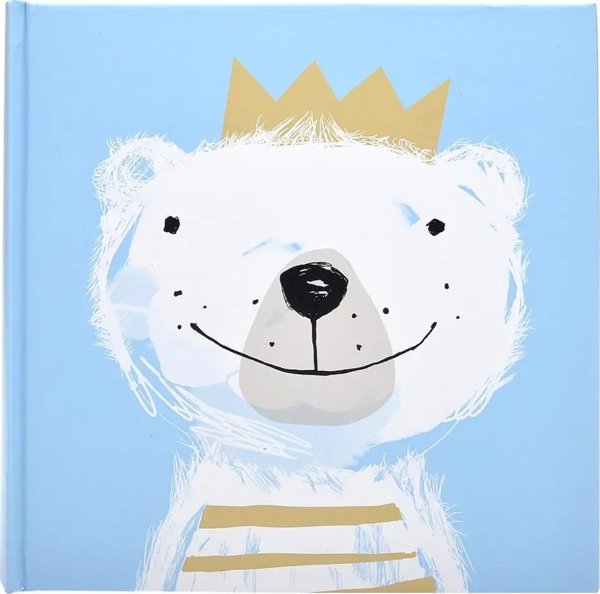 Goldbuch Album GOLDBUCH 27257 Fortuna blue corner/splits 30x31 cm 60 pages| white sheets [V]