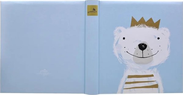 Goldbuch Album GOLDBUCH 27257 Fortuna blue corner/splits 30x31 cm 60 pages| white sheets [V]