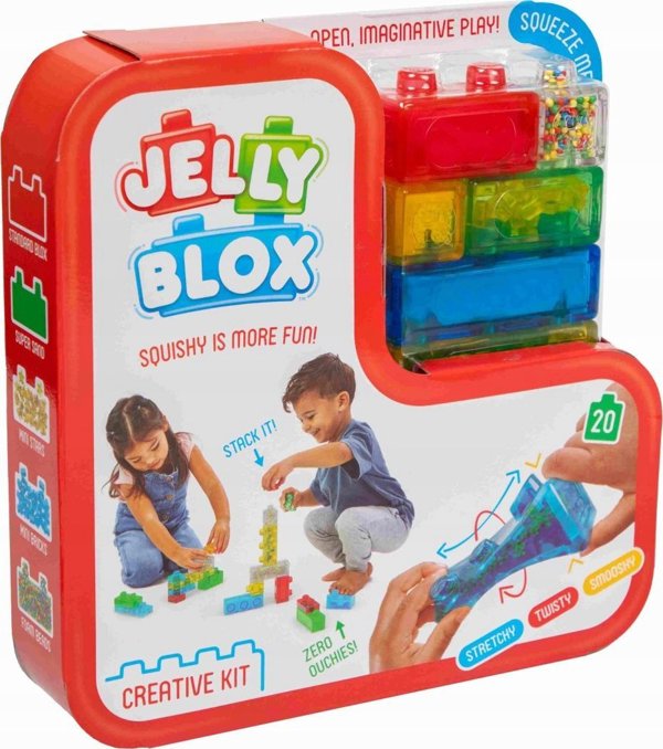 Goliath GOLIATH Μαλακά τουβλάκια Δημιουργικό σετ Creative Kit Jelly Blox 316928