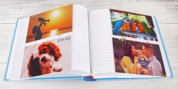 Goldbuch Album GOLDBUCH 17729 Bella Vista sky-blue 200 10x15 | pocket | bookbinding [V]