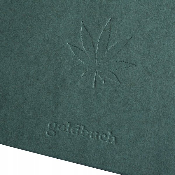 Goldbuch Άλμπουμ GOLDBUCH 27748 Hanf midnight πράσινο 30x31 60σελ | γωνίες/αυτοκόλλητα | βιβλιοδεσία