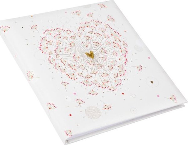 Goldbuch Βιβλίο επισκεπτών GOLDBUCH 48062 Χρυσή Καρδιά 23x25 176σελ | λευκές σελίδες [V]