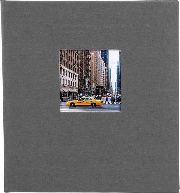 Goldbuch Album GOLDBUCH 27725 Bella Vista grey 30x31/60 pages |white sheets|corner/splits|bookbound