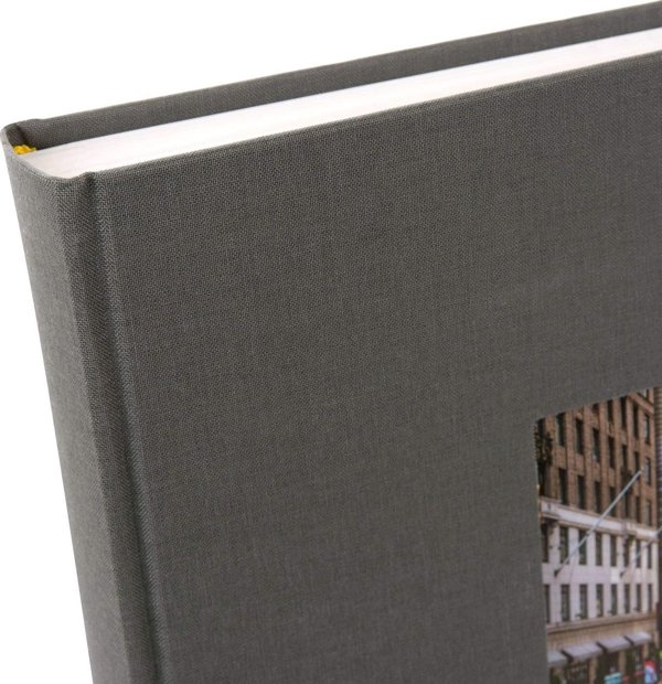 Goldbuch Album GOLDBUCH 27725 Bella Vista grey 30x31/60 pages |white sheets|corner/splits|bookbound