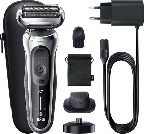 Braun Series 7 71-S4200CS Ανδρική Ξυριστική Μηχανή με Κεφαλή 360° και Τεχνολογία AutoSense