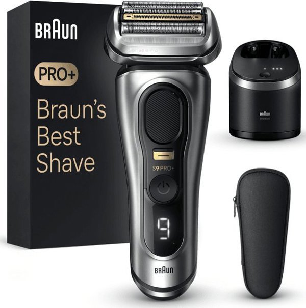 Braun ξυριστική μηχανή Braun Series 9 PRO+ ηλεκτρική ξυριστική μηχανή 9567CC + CLEANING STATION + ΘΗΚΗ 13151954 8700216137232