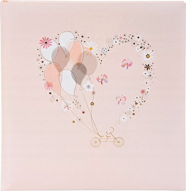 Goldbuch Album GOLDBUCH 08033 Love Connection 30x31cm 60 pages |white sheets| corner/splits [V]