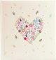 Goldbuch Album GOLDBUCH 08182 Flowers in the Heart 30x31cm 60 pages |white sheets| corner/splits [V]