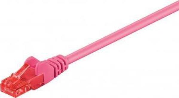 Καλώδιο Δικτύου Goobay CAT 6 U/UTP, 10m - Μωβ