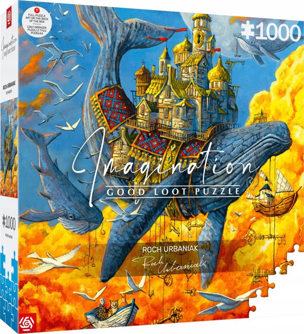 Good Loot Good Loot Puzzle: Φαντασία - Roch Urbaniak - Klucznik / Keymaster (1000 κομμάτια)