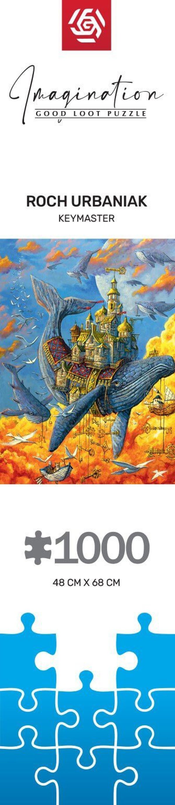 Good Loot Good Loot Puzzle: Φαντασία - Roch Urbaniak - Klucznik / Keymaster (1000 κομμάτια)