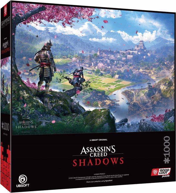 Παζλ Good Loot: Assassin's Creed - Shadows - Θέα της Ιαπωνίας (1000 κομμάτια)