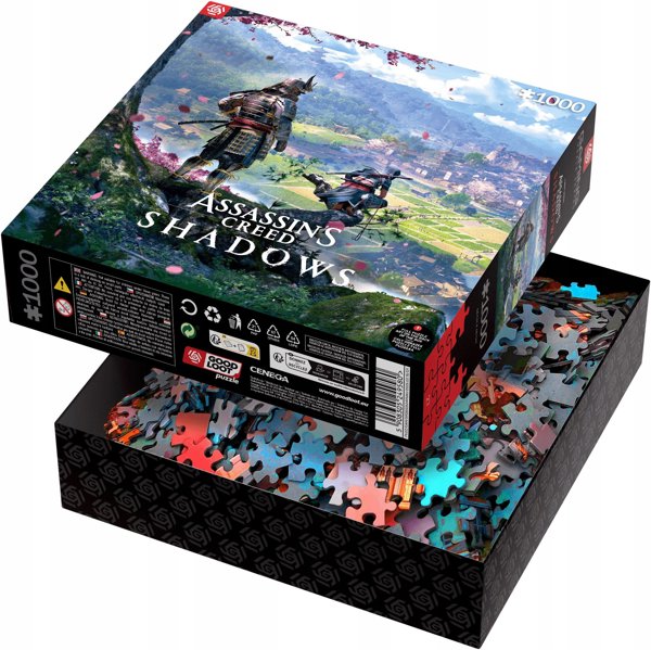 Παζλ Good Loot: Assassin's Creed - Shadows - Θέα της Ιαπωνίας (1000 κομμάτια)