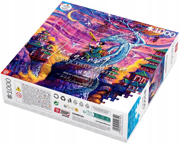Good Loot Puzzle: Φαντασία - Roch Urbaniak - Sakura i Ryu (1000 κομμάτια)