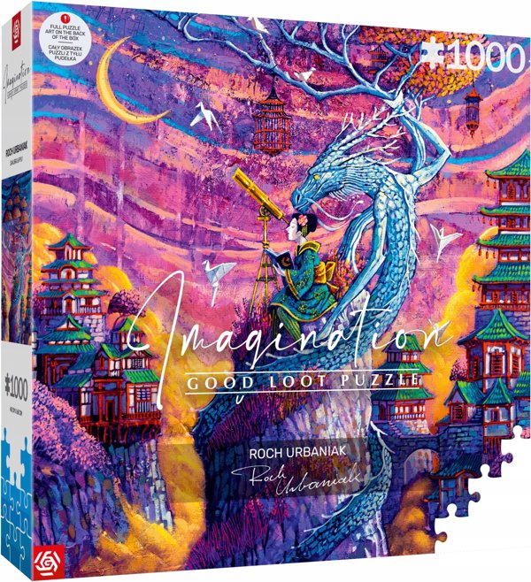 Good Loot Puzzle: Φαντασία - Roch Urbaniak - Sakura i Ryu (1000 κομμάτια)