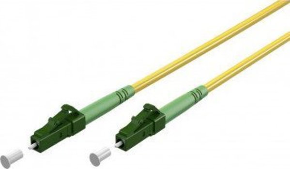 Καλώδιο Οπτικών Ινών Goobay FTTH, Μονότροπο (OS2), Simplex, 3m, Κίτρινο