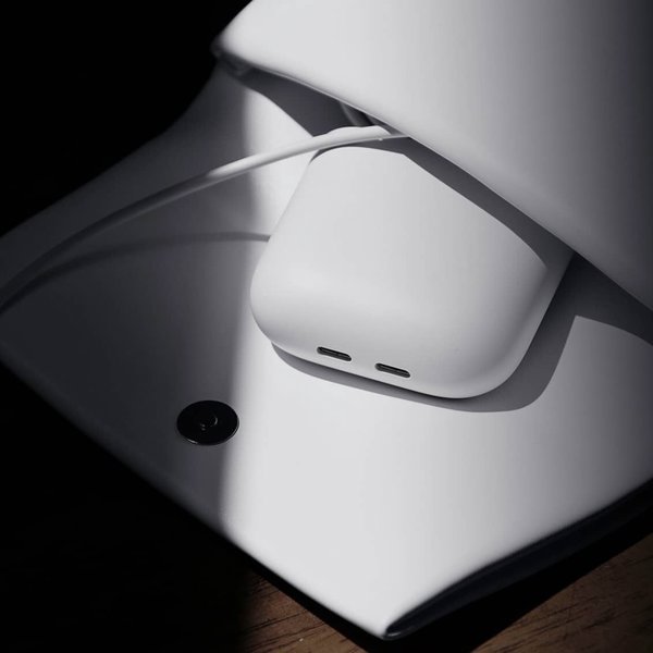 Google Pixel Flex Dual Port 67 W Γρήγορος Φορτιστής USB-C balta - Φορτιστής Dual USB-C GA09856-EU (0840353927964)