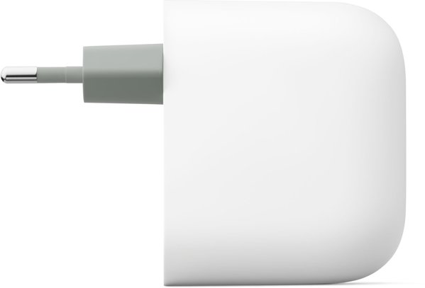 Google Pixel Flex Dual Port 67 W Γρήγορος Φορτιστής USB-C balta - Φορτιστής Dual USB-C GA09856-EU (0840353927964)