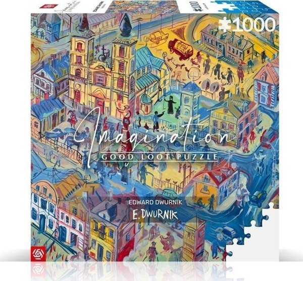 Good Loot Παζλ 1000 Κομμάτια Edward Dwurnik Radzymin, Καλλιτεχνικό Παζλ Ενηλίκων