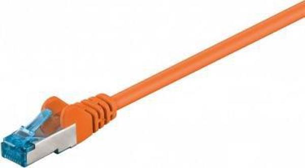 Καλώδιο σύνδεσης Goobay CAT 6A, S/FTP (PiMF), Πορτοκαλί - Μήκος καλωδίου 1.5 m