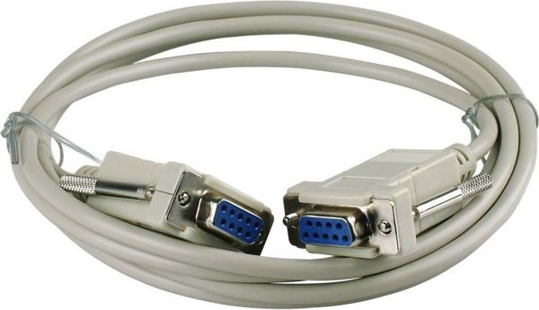 Goobay DB-9 - DB-9, 1.8m, Szary (68484)