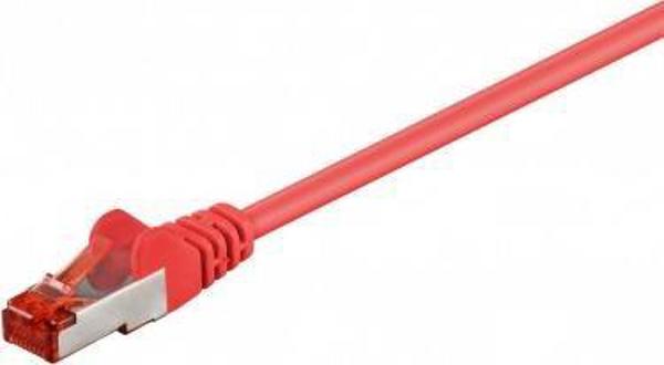Καλώδιο Δικτύωσης Goobay CAT 6 S/FTP, Patchcord, Κόκκινο, 0.15m