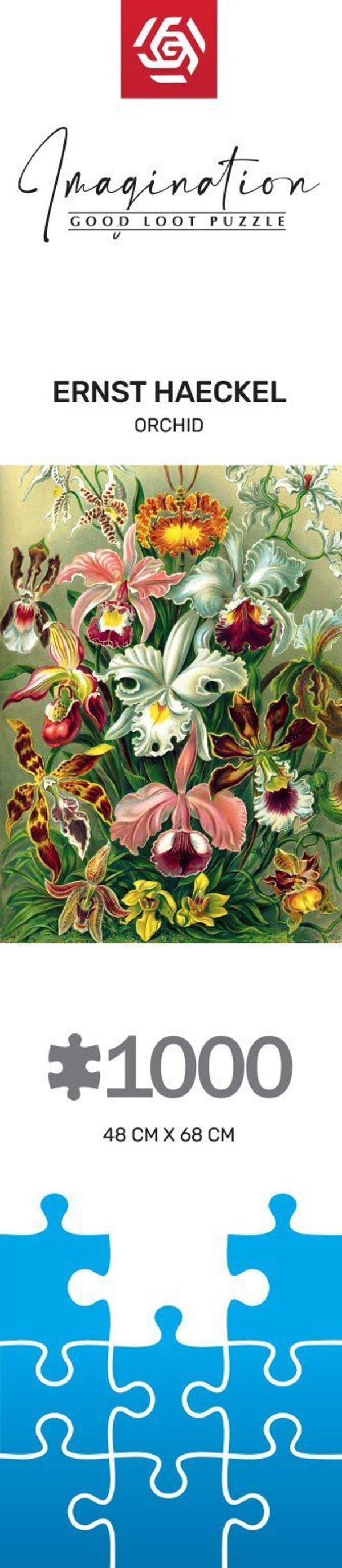 Good Loot Good Loot Puzzle: Φαντασία - Ernst Haeckel - Ορχιδέα / Orchid (1000 κομμάτια)