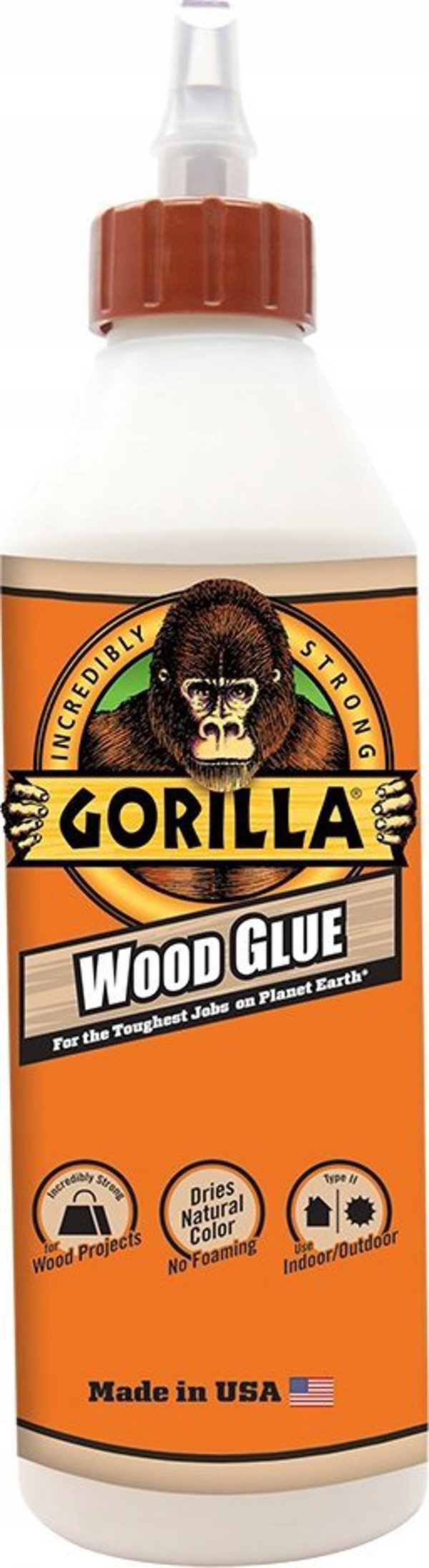 Gorilla Sports Gorilla κόλλα 'Wood' 532ml