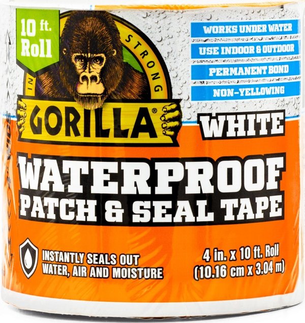 Gorilla Sports Gorilla tape 'Patch & Seal' 3m, λευκό