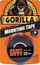 Ταινία στερέωσης Gorilla Sports Gorilla Μαύρη 1.5m