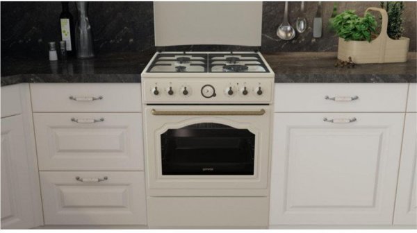 gorenje Ηλεκτρική κουζίνα αερίου GKS6C71CLI