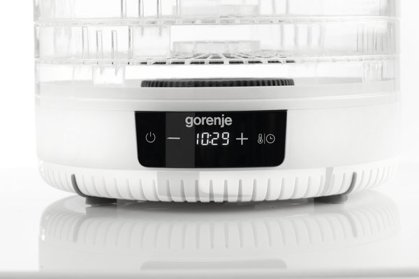 Gorenje | Food Dryer | FDK500GCW | Power 380 W | Number of trays 5 | Integrated timer | White