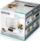 Gorenje | Food Dryer | FDK500GCW | Power 380 W | Number of trays 5 | Integrated timer | White