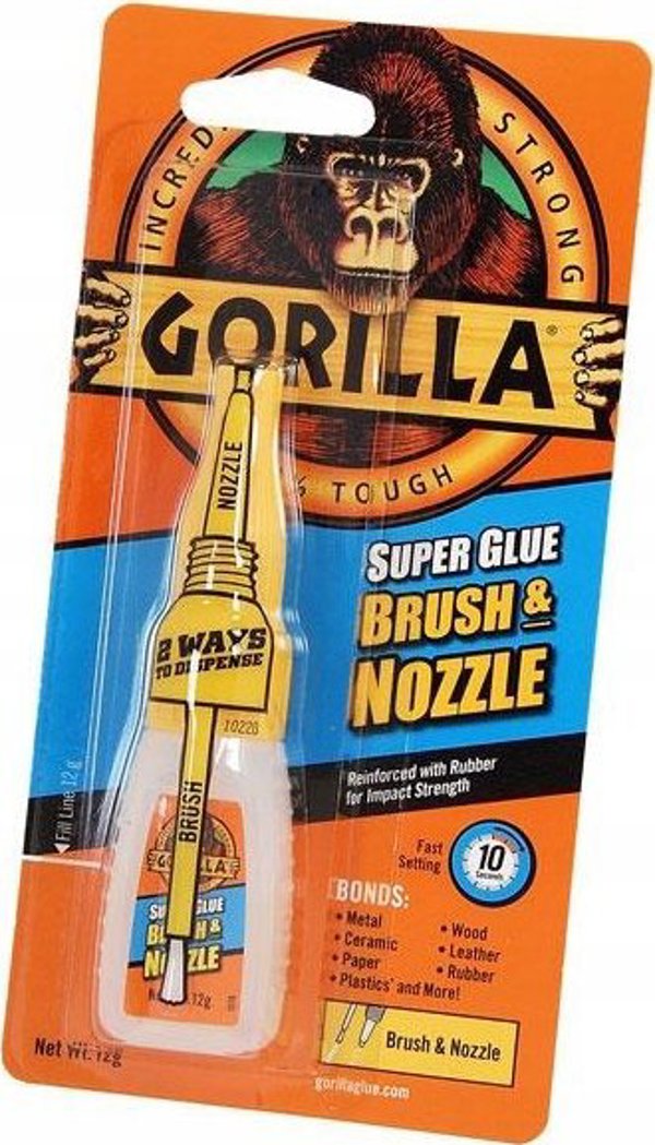 Gorilla Sports Gorilla κόλλα Brush & Nozzle 12g