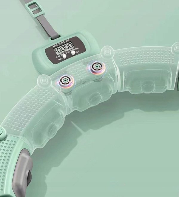 Gotel K717F ΣΤΕΦΑΝΙ HULA HOOP ΜΕ ΜΑΣΑΖ ΚΑΙ ΜΕΤΡΗΤΗ