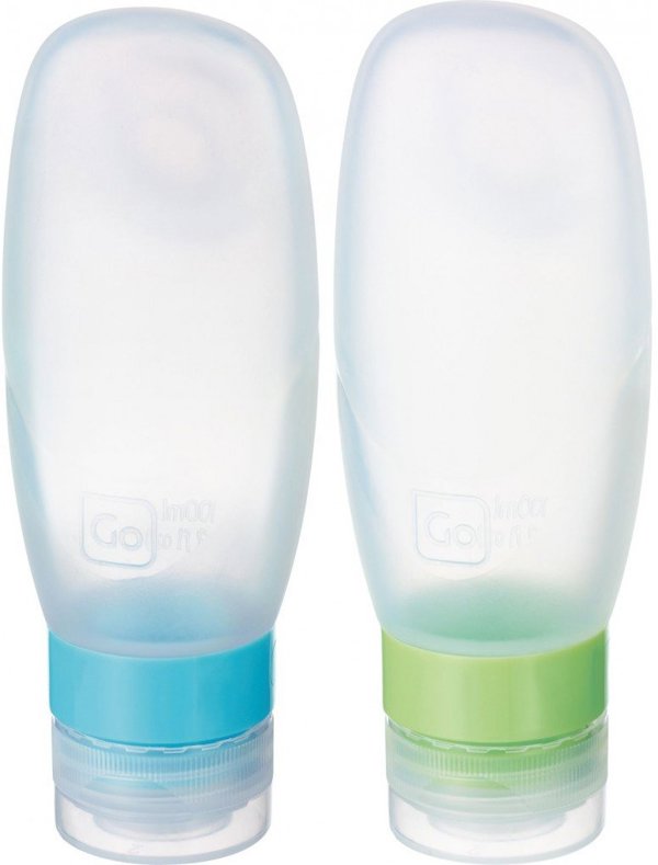 Σετ μπουκαλιών ταξιδιού GoTravel Squeezy Bottles, 2 τεμάχια