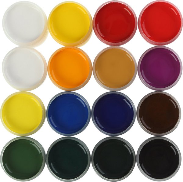 ΓΚΟΥΑΖ ΚΛΑΣΙΚΟ 16 ΧΡΩΜΑΤΑ Χ 20ML KIDSLINE