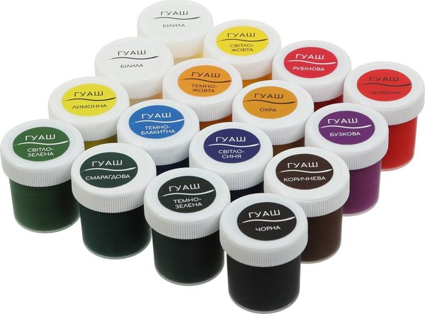 ΓΚΟΥΑΖ ΚΛΑΣΙΚΟ 16 ΧΡΩΜΑΤΑ Χ 20ML KIDSLINE