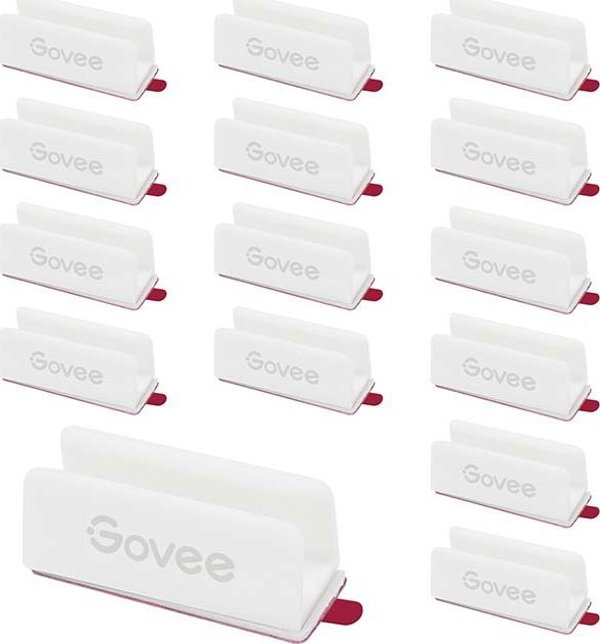 Govee Neon Rope Light 2, Βάσεις Στήριξης για Φωτισμό LED, 20 Τεμάχια, Λευκό