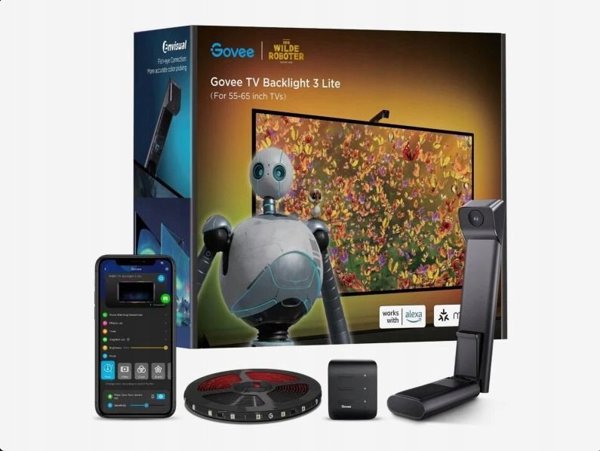 Φωτισμός πλάτης τηλεόρασης Govee 3 lite | Ταινία LED | για τηλεόραση 55-65 ιντσών | περιορισμένη έκδοση