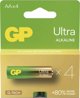GP Αλκαλική μπαταρία, AA (LR6), AA, 1.5V, GP, συσκευασία blister, 4-pack, ULTRA
