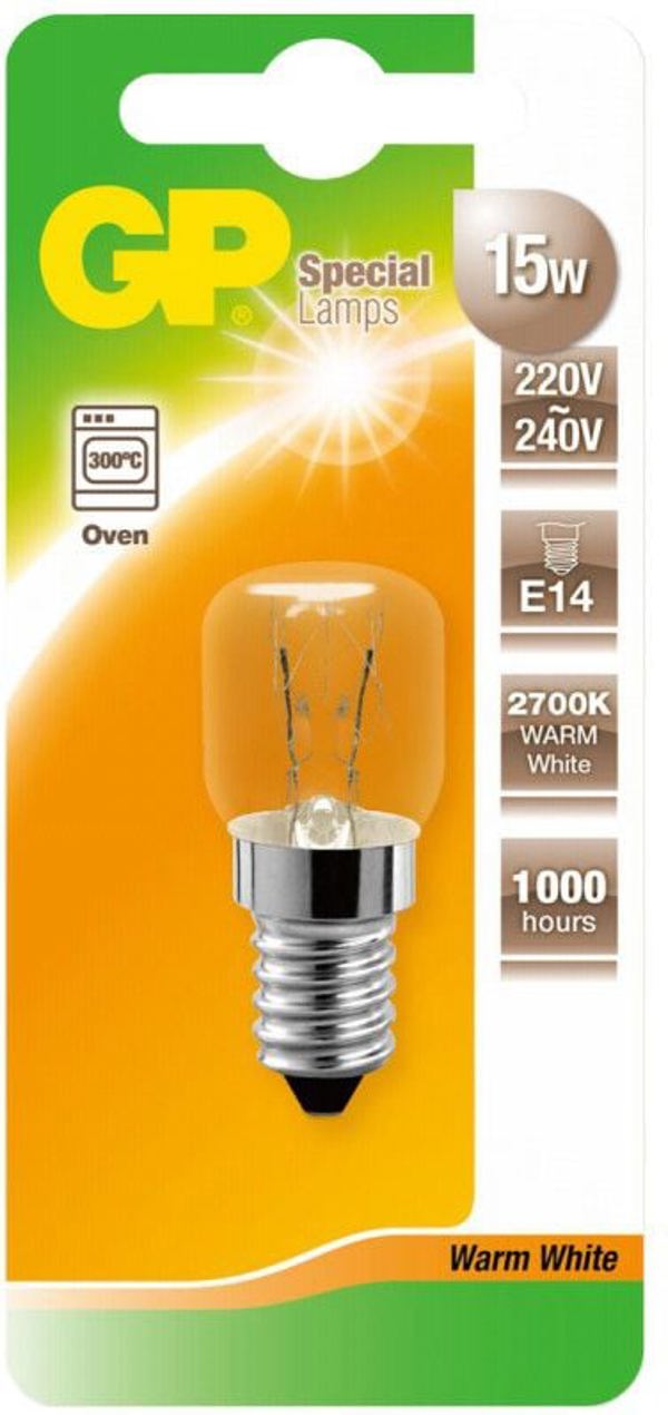 GP Lighting Halogen T25 E14 15W (070511-SLCE1)