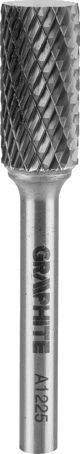 Φρέζα για μέταλλο HM τύπου A (κυλινδρική) 12 x 25 mm στέλεχος 6 x 45 mm 55H353 GRAPHITE