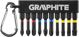 Graphite Σετ Κρουστικών Μπιτ 10 Τεμαχίων 56H562, Επαγγελματικά από Ατσάλι S2