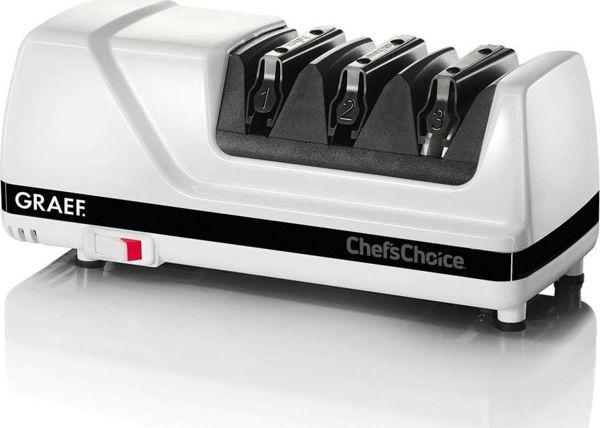 Graef CC150 Ηλεκτρική Ξύστρα Μαχαιριών με Διαμαντένιους & Κεραμικούς Δίσκους, 2 Φάσεις, 15° & 20°