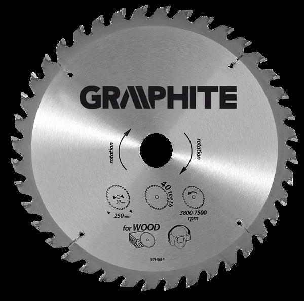 Δίσκος πριονιού Graphite widiowa 200x30mm 24 δόντια 57H674
