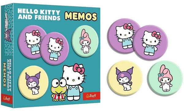 Gra dla dzieci Memos Hello Kitty Trefl 02898 Trefl Gry