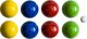 Lucio Londero Σετ Παιχνίδι Bocce 70mm, 7004, Επαγγελματικές Μπάλες για Υπαίθρια Δραστηριότητα