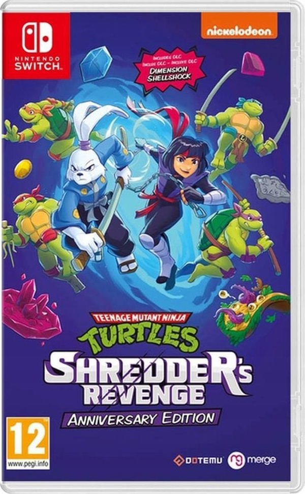 Παιχνίδι Nintendo Switch Tmnt Shredder's Revenge Anniversary Edition / Χελώνες Νίντζα